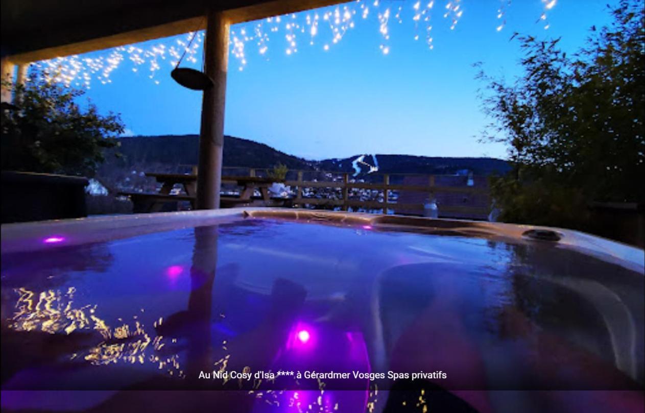 Au Nid Cosy D'Isa A Gerardmer Vosges - Spas Privatifs Eksteriør billede